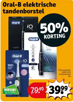 Kruidvat Oral-B elektrische tandenborstel aanbieding