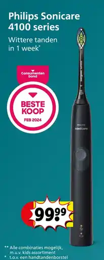 Kruidvat Philips Sonicare 4100 series aanbieding