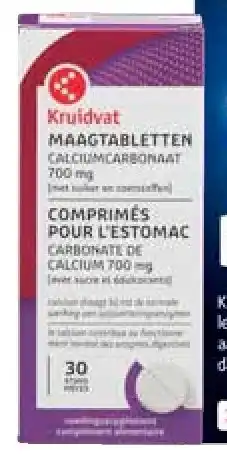 Kruidvat Kruidvat Maagtabletten aanbieding