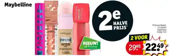 Kruidvat Maybelline aanbieding