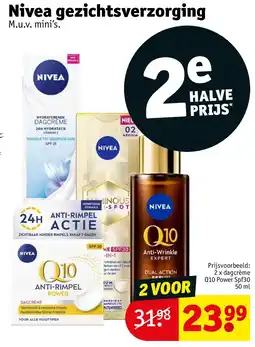 Kruidvat Nivea gezichtsverzorging aanbieding