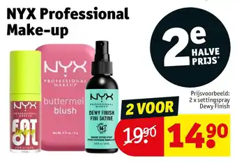 Kruidvat NYX Professional Make-up aanbieding