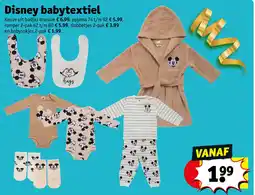 Kruidvat Disney babytextiel aanbieding