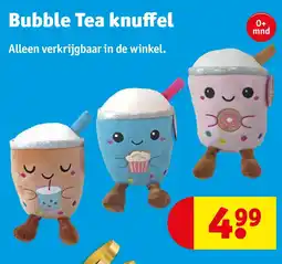 Kruidvat Bubble Tea knuffel aanbieding