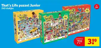 Kruidvat That’s Life puzzel Junior aanbieding