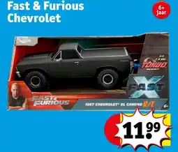 Kruidvat Fast & Furious Chevrolet aanbieding