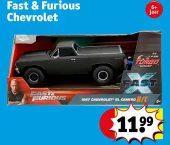 Kruidvat Fast & Furious Chevrolet aanbieding