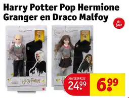 Kruidvat Harry Potter Pop Hermione Granger en Draco Malfoy aanbieding