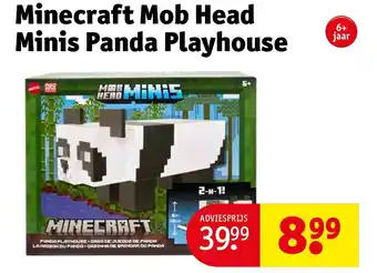 Kruidvat Minecraft Mob Head Minis Panda Playhouse aanbieding