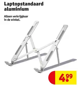 Kruidvat Laptopstandaard aluminium aanbieding