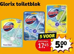 Kruidvat Glorix toiletblok aanbieding