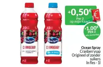 Intermarché Ocean spray aanbieding