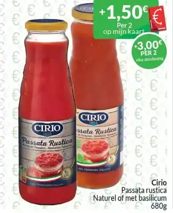 Intermarché Cirio aanbieding