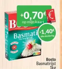 Intermarché Bosto basmatirijst aanbieding