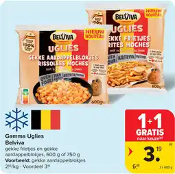 Carrefour Gamma Uglies Belviva aanbieding