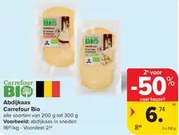 Carrefour Abdijkaas fromage aanbieding