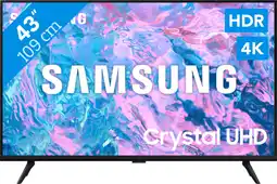 Coolblue Samsung Crystal UHD 43CU7040 aanbieding