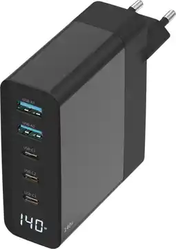 Coolblue Sitecom 140W Power Delivery Wall Charger with LED display aanbieding