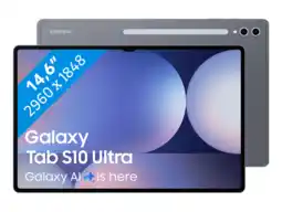 Coolblue Samsung Galaxy Tab S10 Ultra 14,6 inch 1TB Wifi + 5G Grijs aanbieding