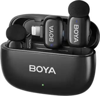 Coolblue Boya Mini Ultra-Mini Zwart (Lightning) aanbieding