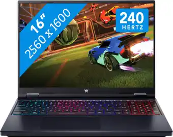 Coolblue Acer Predator Helios Neo 16 PHN16-72-94JV Azerty aanbieding