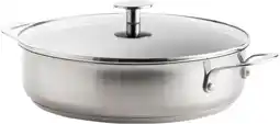 Coolblue KitchenAid Stainless Steel Hapjespan met deksel 28 cm aanbieding