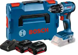 Coolblue Bosch Professional GSR 18V-45 5,0 Ah GBA Accu (2x) Starterspakket aanbieding