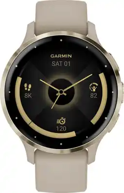 Coolblue Garmin Venu 3S Goud/Beige aanbieding