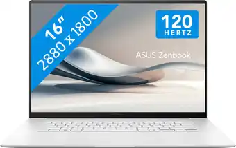 Coolblue ASUS Zenbook S 16 OLED Copilot+ PC UM5606WA-RK123W Azerty aanbieding