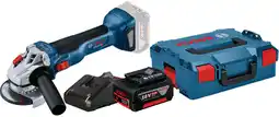 Coolblue Bosch Professional GWS 18V-10 5,0 Ah GBA Accu Starterspakket aanbieding