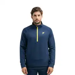 Decathlon Technisch herensweatshirt Drop Shot Zaven Lima, kleur blauw aanbieding