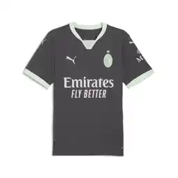 Decathlon AC Milan 24/25 derde voetbalshirt voor heren PUMA Shadow Gray Fresh Mint Green aanbieding