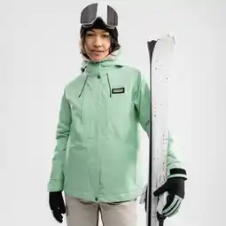 Decathlon Dames Wintersport snowboardjas W4-W Couloir Siroko Groen aanbieding