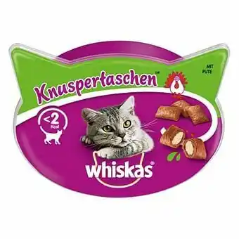 Zooplus 6x60g Temptations Zalm Whiskas Kattensnacks aanbieding