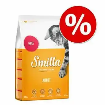 Zooplus 20% korting op 10 kg Smilla Kattenvoer Adult Rund aanbieding