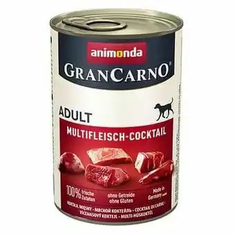 Zooplus 6x400g Original Adult Rund & Hart Animonda GranCarno Hondenvoer aanbieding