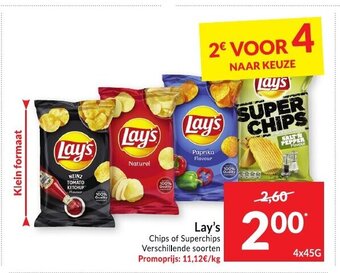 Intermarché Lay's aanbieding