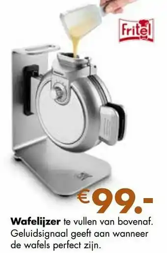 Multi bazar Fritel wafelijzer aanbieding