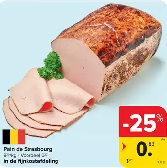 Carrefour Pain de Strasbourg aanbieding