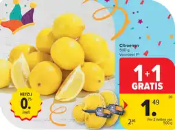 Carrefour Citroenen aanbieding