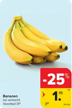 Carrefour Bananen aanbieding