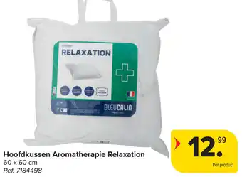 Carrefour Hoofdkussen Aromatherapie Relaxation aanbieding