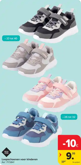 Carrefour Loopschoenen voor kinderen aanbieding