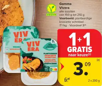 Carrefour Market Gamma Vivera aanbieding