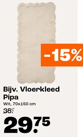 Kwantum Vloerkleed Pipa aanbieding