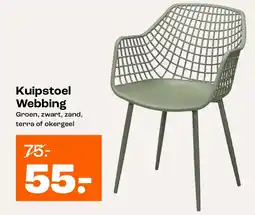 Kwantum Kuipstoel Webbing aanbieding