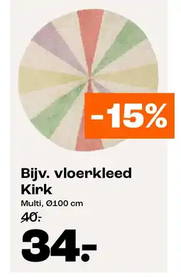 Kwantum vloerkleed Kirk aanbieding