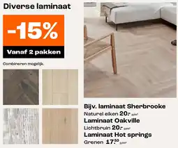 Kwantum laminaat Sherbrooke aanbieding