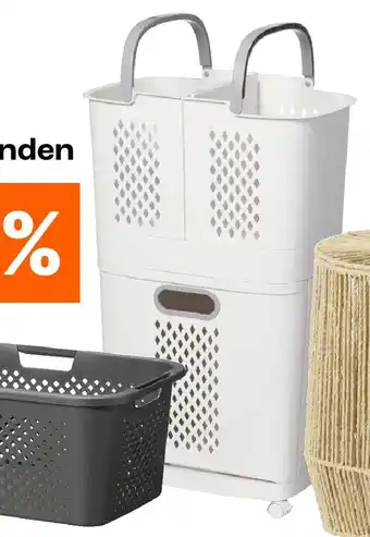 Kwantum Wasmand 3 vakken aanbieding