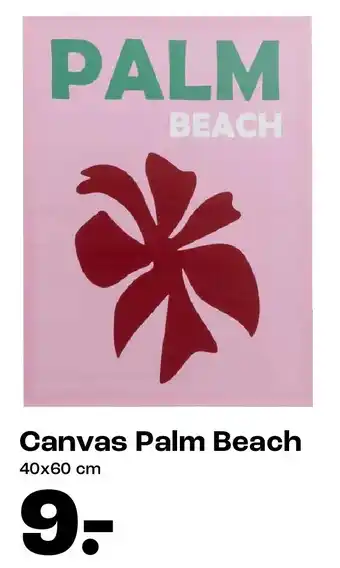 Kwantum Canvas Palm Beach aanbieding